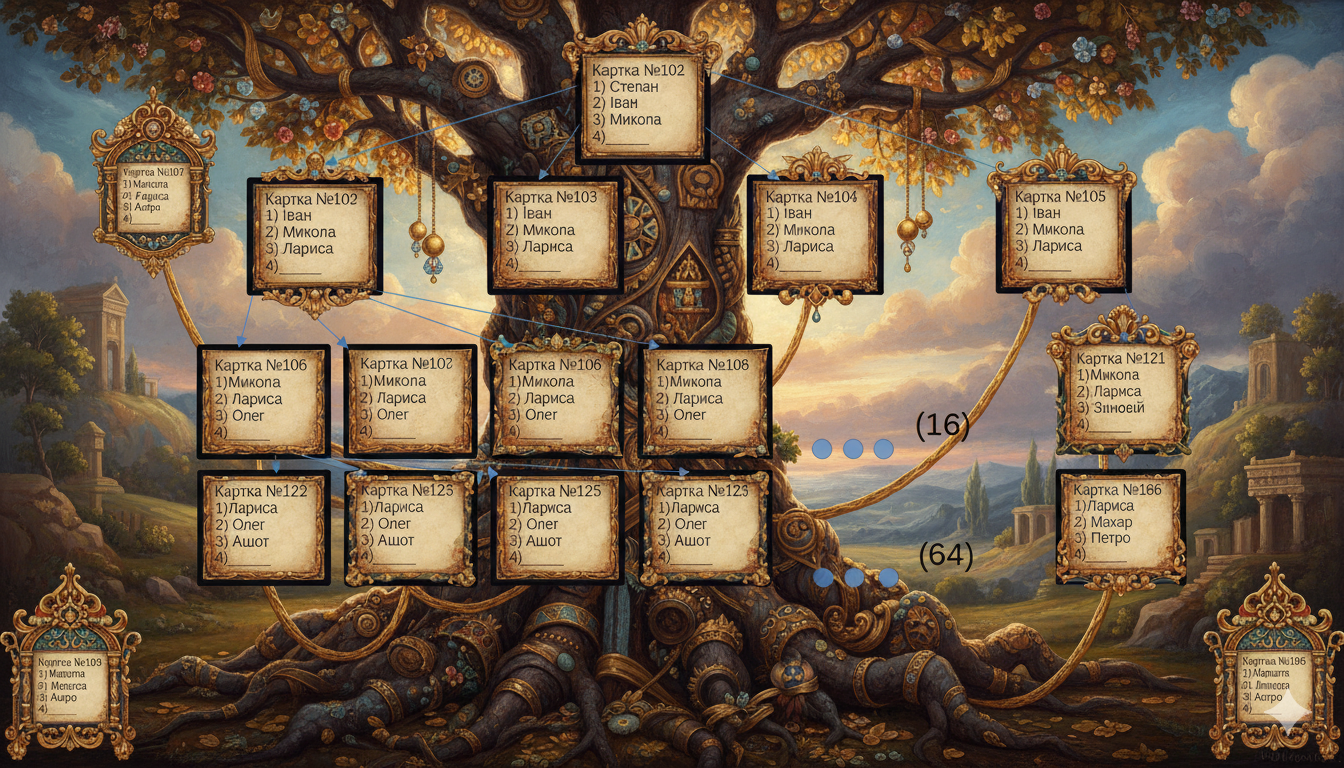 Дерево гри CharityGame